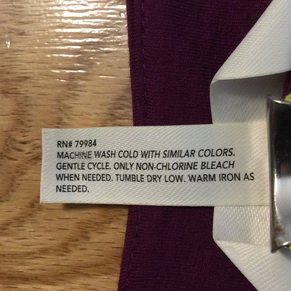 S Soma fuchsia purple waterfall drape lounge wrap - Picture 13 of 13